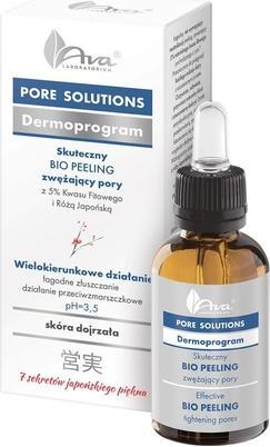 Ava Cosmetics Pore Solutions Bio Peeling 5 Phytinsäure 30ml Schwarz (Peeling, 30 ml)