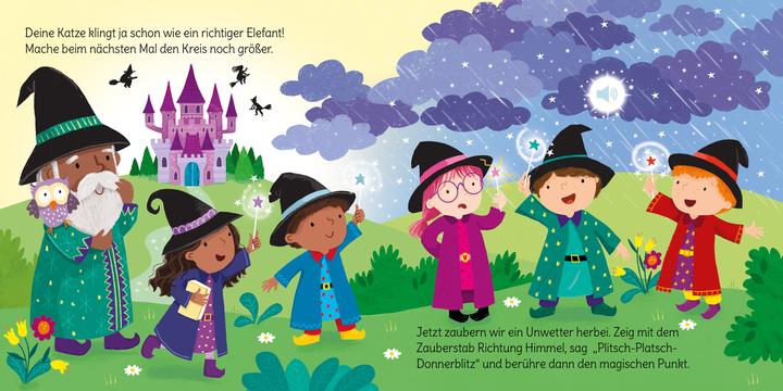 Produktbild Mein Zauberstab-Klangbuch: Besuch in der Zauberschule (Deutsch, Taplin, Sam, 2025)