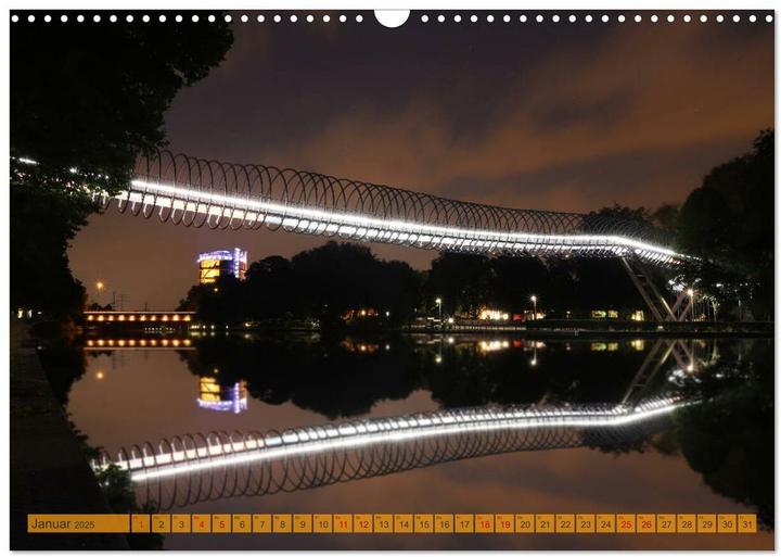 Actual product image RUHRPOTT LICHTER (Wandkalender 2025 DIN A3 quer), Monatskalender (A3, German)