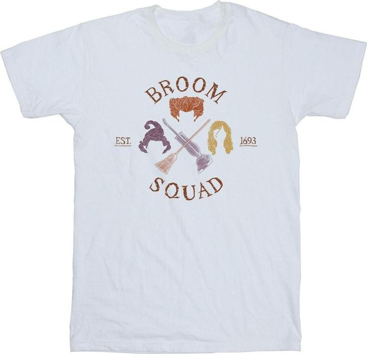 Actual product image Disney Mens Hocus Pocus Broom Squad 93 T-Shirt (L)