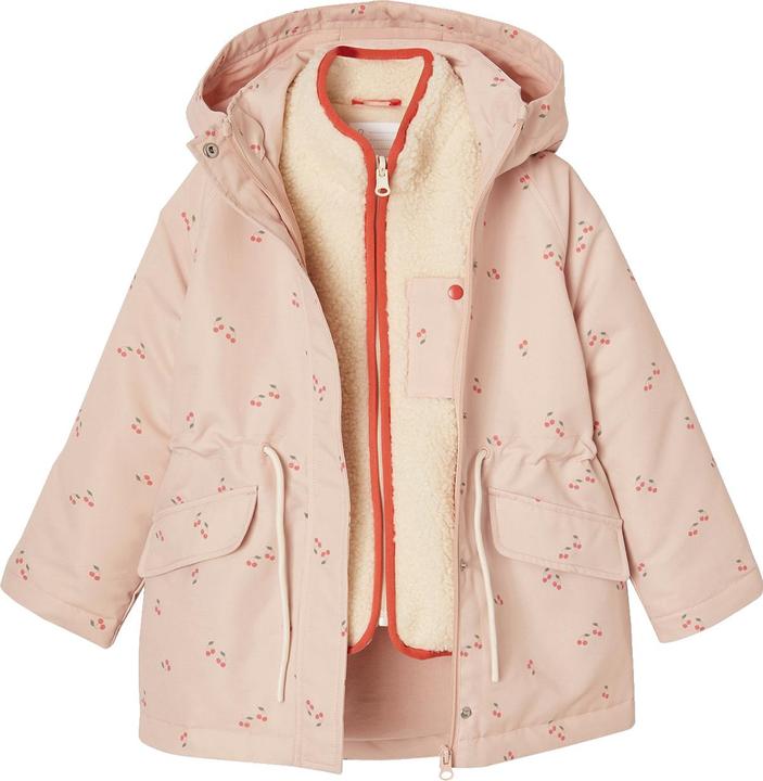Vertbaudet Mädchen 3-in-1-Jacke mit Recycling-Polyester