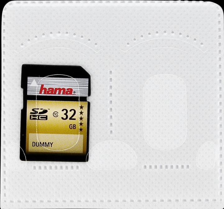 Actual product image Hama Self-adhesive sleeves for SD cards, pack of 5
