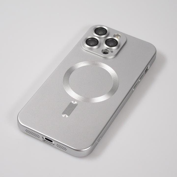 Produktbild PhoneLook Hülle Gummi weich mit Kameraschutzglas MagSafe (Apple iPhone 15 Pro)