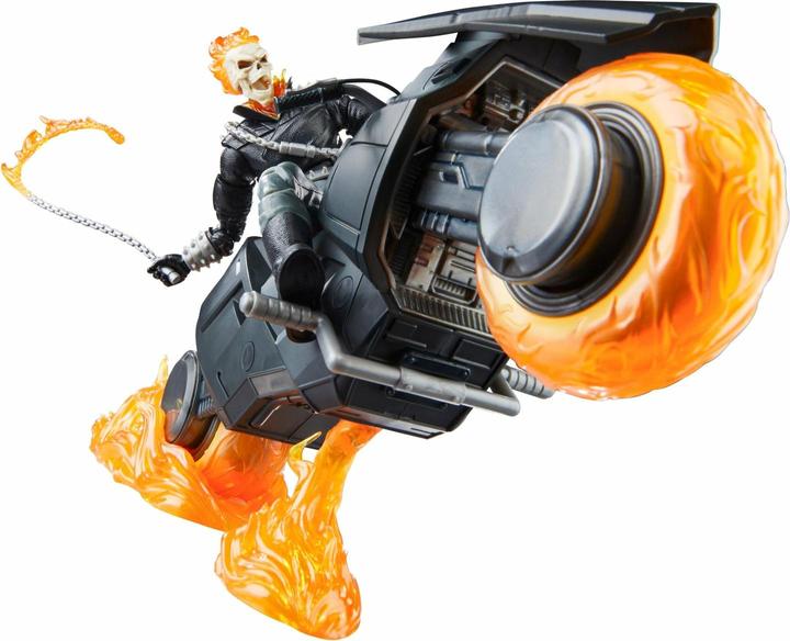 Image du produit Hasbro Marvel 85th Anniversary Marvel Legends Figurine avec véhicule Ghost Rider 15 cm