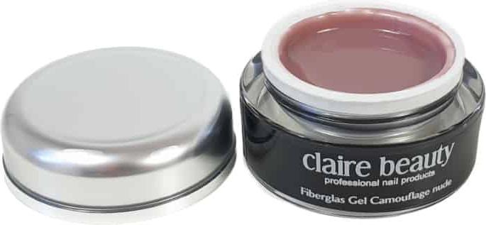 Immagine prodotto Claire Beauty Gel mimetico in fibra di vetro nudo (14 ml)
