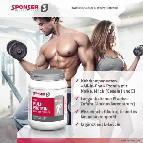 Actual product image Sponser Multi Protein CFF (Vanilla, 1 pcs., 850 g)