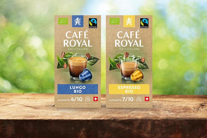 Actual product image Café Royal Lungo Organic (10 x Port.)