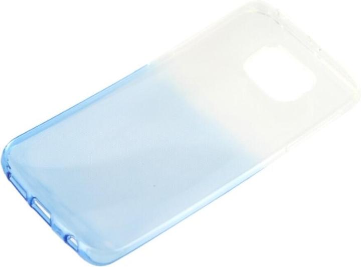Produktbild OEM TPU Case Shine für Samsung Galaxy S6 Edge blau (Samsung Galaxy S6 Edge)