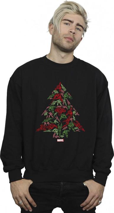 Immagine prodotto Avengers Christmas Tree Felpa Uomo (M)