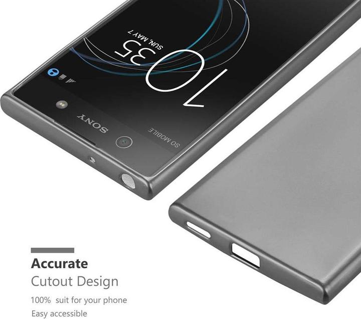 Productafbeelding Cadorabo TPU Matte Metallic hoes (Sony Xperia XA1)