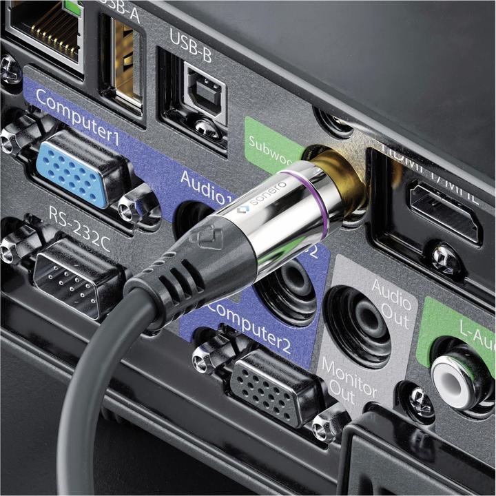 Produktbild Sonero Subwoofer Stereo / Mono Y-Kabel (1.50 m, Cinch)
