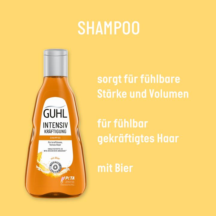 Produktbild Guhl Intensiv Shampoo kräftigend (250 ml, Flüssiges Shampoo)
