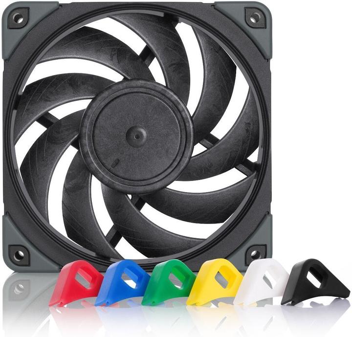 Produktbild Noctua NF-A12X25 PWM chromax.black.swap (120 mm, 1 x)