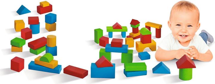 Produktbild Eichhorn Bunte Holzbausteine Baby