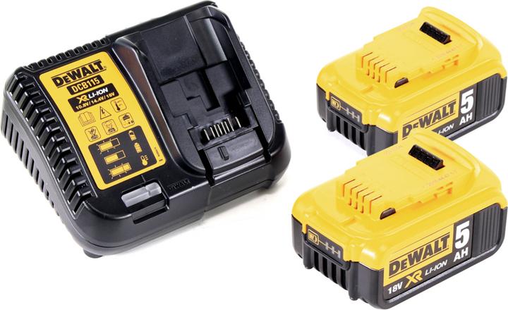 Productafbeelding DeWalt DCM 561 PBS accu grastrimmer 18V borstelloos + 2x accu 5.0Ah + lader (Onkruidverdelgers)