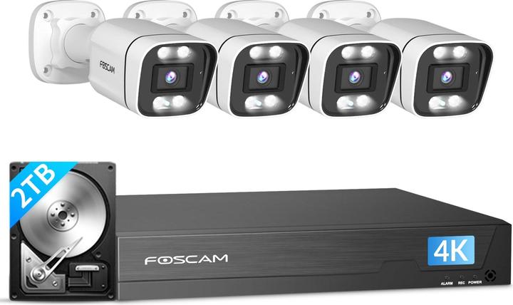 Productafbeelding Foscam FNA108E-B4-2T (3840 x 2160 Pixels)
