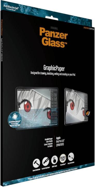 Produktbild PanzerGlass Graphic Paper (1 Stück, iPad Pro 12.9 2020 (4. Gen), iPad Pro 12.9 2021 (5. Gen), iPad Pro 12.9 2018 (3. Gen))