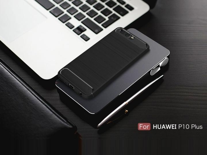 Produktbild Screenguard Huawei P10 Plus Hülle Carbon Brushed Soft TPU (Huawei P10 Plus)