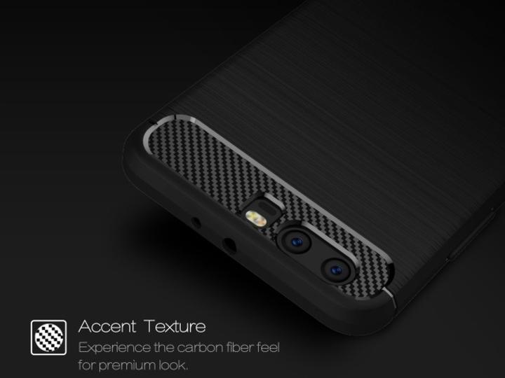 Produktbild Screenguard Huawei P10 Plus Hülle Carbon Brushed Soft TPU (Huawei P10 Plus)
