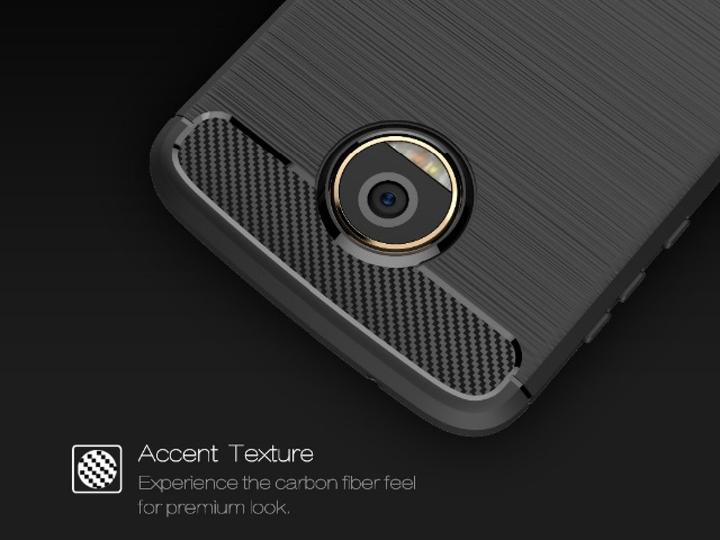 Image du produit Screenguard Motorola Moto Z2 Play Housse Carbon Brushed Soft TPU (Motorola Moto Z2 Play)