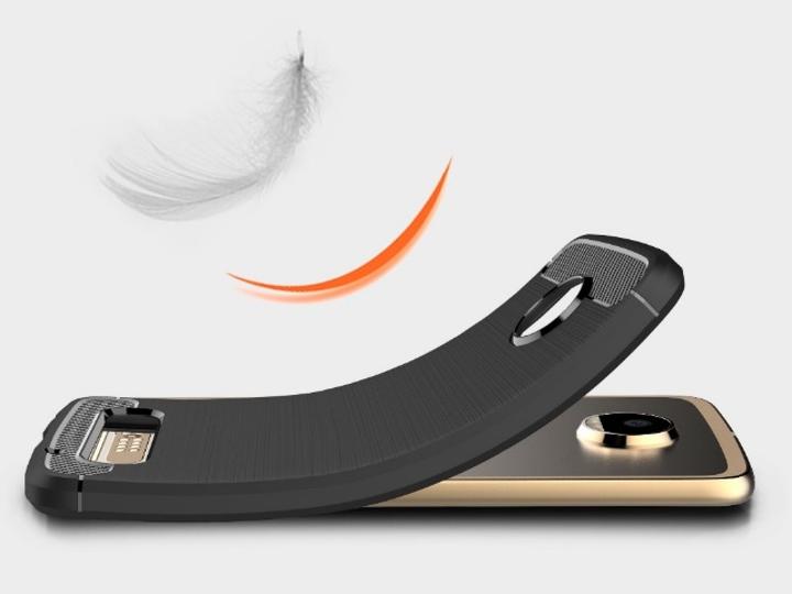 Image du produit Screenguard Motorola Moto Z2 Play Housse Carbon Brushed Soft TPU (Motorola Moto Z2 Play)