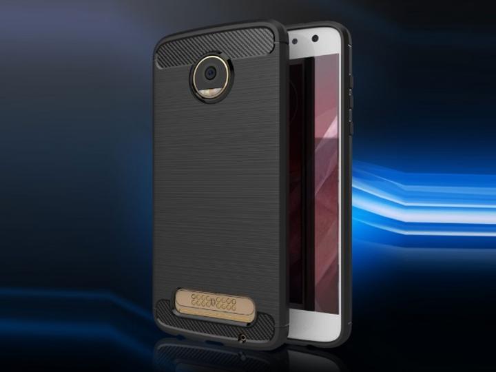 Image du produit Screenguard Motorola Moto Z2 Play Housse Carbon Brushed Soft TPU (Motorola Moto Z2 Play)