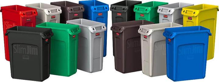 Immagine prodotto Rubbermaid Raccoglitori in materiale riciclabile realizzati in plastica (60 l)