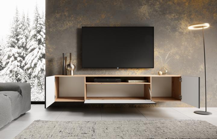 Actual product image ADRK Furniture RTV cabinet NOEMI wall-mounted (41 x 41 x 60 cm)