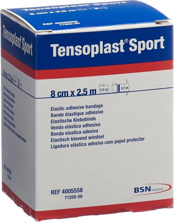 Produktbild BSN Tensoplast® Sport 8 x 2.5 m weiss (2.50 m)
