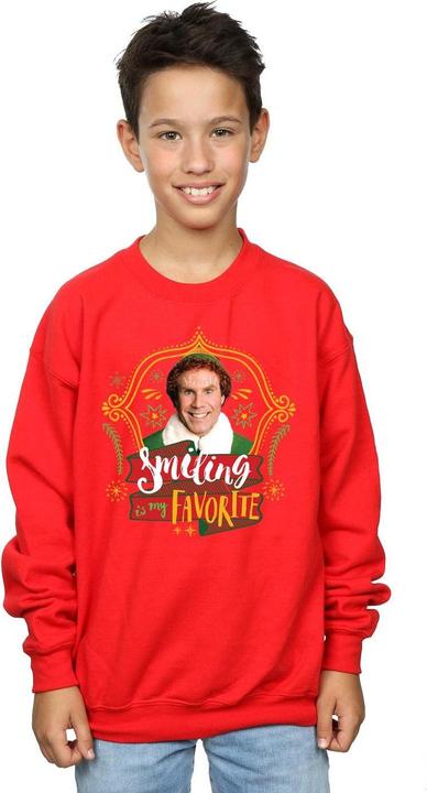 Produktbild Elf Buddy Smiling Sweatshirt Jungen (128)