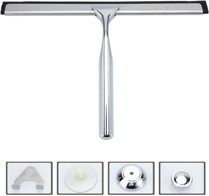 Actual product image Intirilife Window squeegee in SILVER