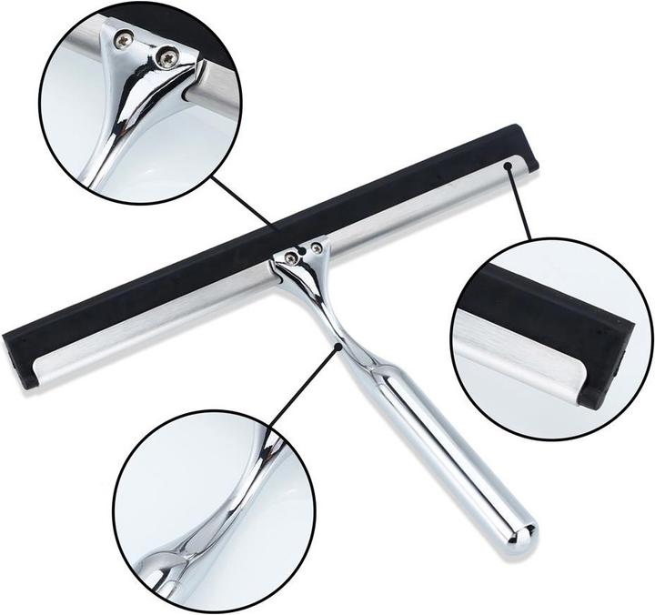 Actual product image Intirilife Window squeegee in SILVER