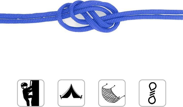 Produktbild Intirilife 31m Nylon Outdoor Seil in BLAU (15 m)