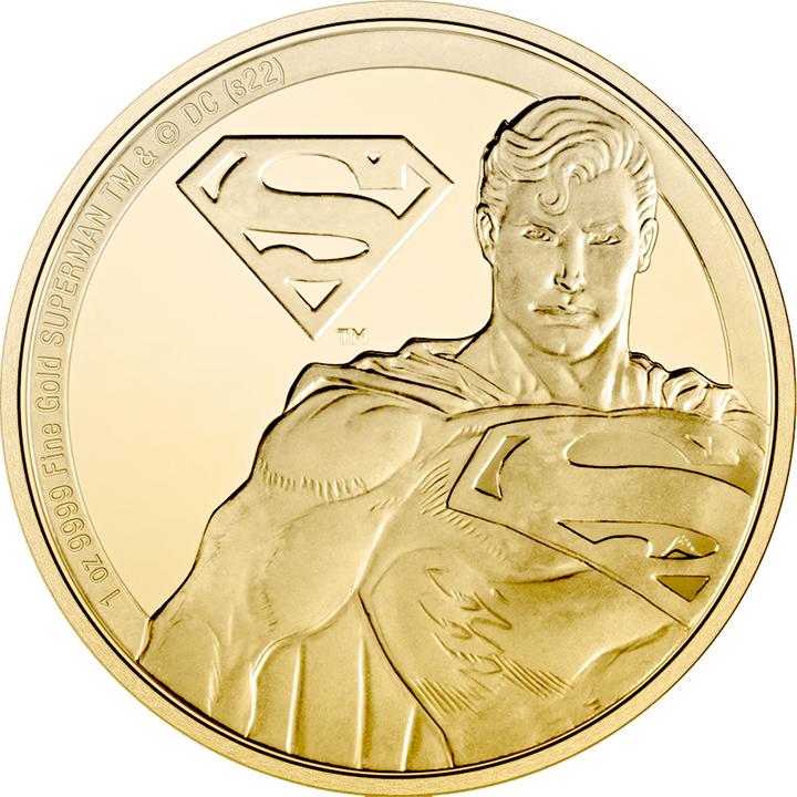 New Zealand Mint Gold Superman (999.90, 2022)