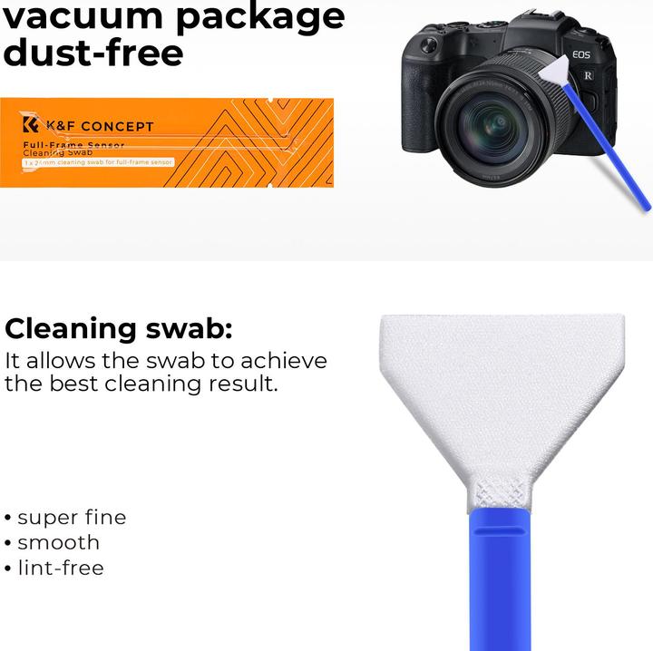 Image du produit K&F Concept Kit de nettoyage 24mm 10szt