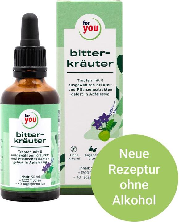 For You bitterkräuter tropfen (1 Stück, Tropfen)