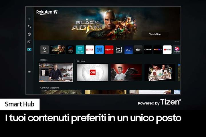 Actual product image Samsung Series 7 UE65CU7170U, 165.1 cm 4K TV 2023 Europees model (65", CU7170, LED, 4K, 2023)