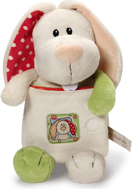 NICI My First plush book bunny figurine