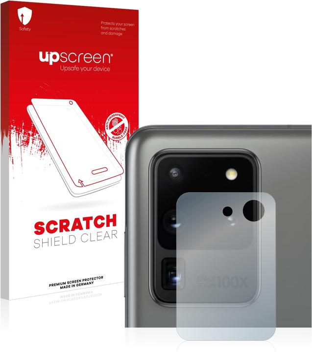 Actual product image upscreen Scratch Shield Protector (1 Piece, Samsung Galaxy S20 Ultra)