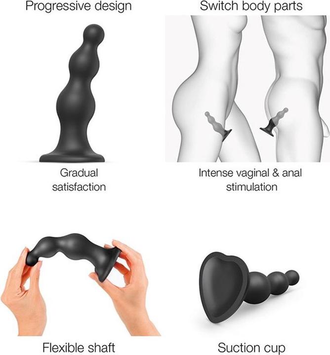 Produktbild Strap-on-me Dildo Plug Beads (M)