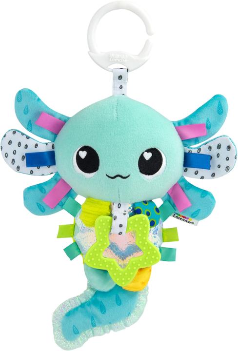 Image du produit Tomy LAMAZE Alise l'Axolotl - Jouets de landau à clipser - Jouets sensoriels pour bébés - Apprentissage