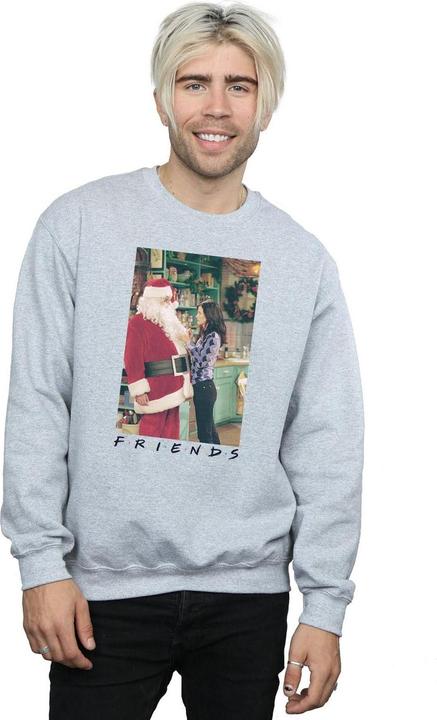 Actual product image Friends Mens Chandler Claus Sweatshirt (XL)