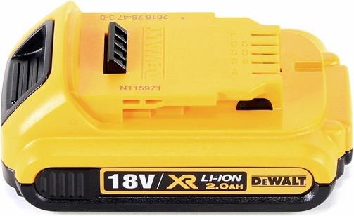 Produktbild DeWalt DCS 380 N Akku Säbelsäge Reciprosäge 18 V + 1x Akku 2,0 Ah - ohne Ladegerät