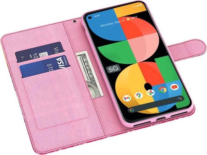 Actual product image Cover-Discount Google Pixel 8 - Case glitter effect tree pink (Google Pixel 8)