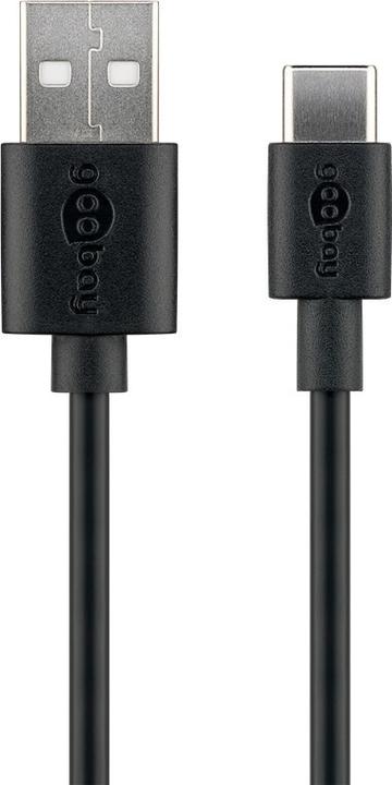 Produktbild Goobay USB-A to USB-C Kabel (1 m, USB 2.0)