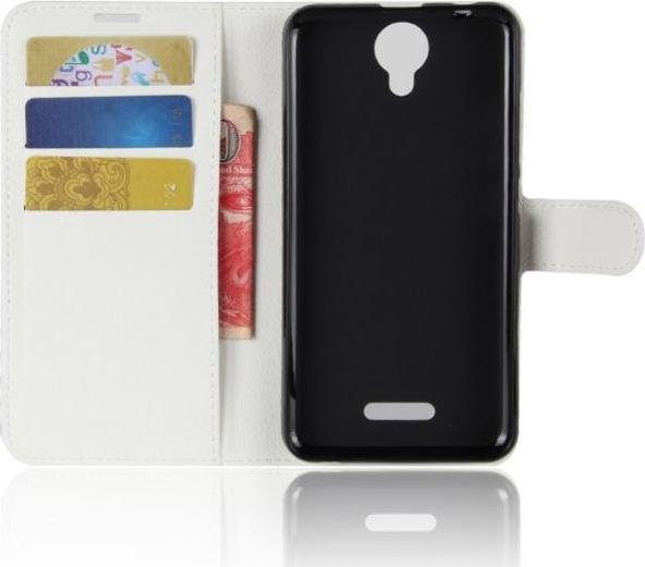 Produktbild MU Classic Litchi Leder Bookcover Series (Wiko Harry)