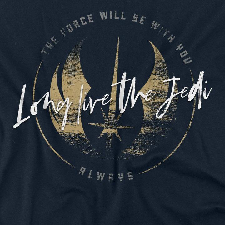 Image du produit Star Wars - T-shirt LONG LIVE THE JEDI - Adulte (M)