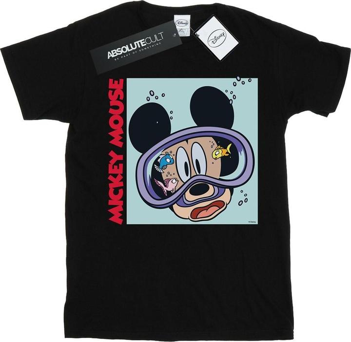 Immagine prodotto Disney Mickey Mouse Under Water Maglietta Ampia Donna (S)
