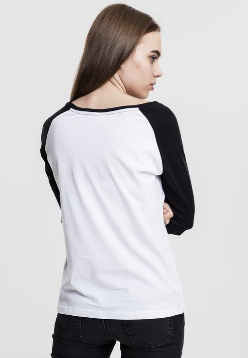 Actual product image Urban Classics Ladies 3/4 Contrast Raglan Tee (L)