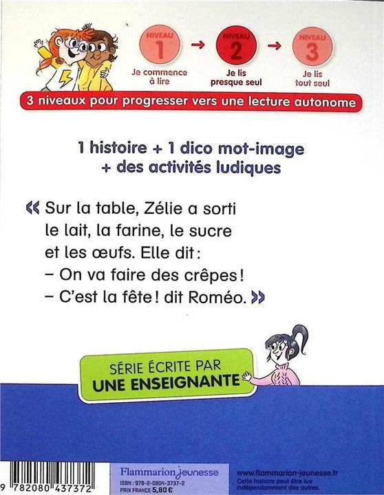 Image du produit Super copains! La fête des crêpes : niveau 2 (Français, Magdalena, 2024)